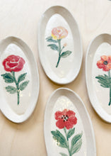 Load image into Gallery viewer, Pressed Ceramic Plates - Florals
