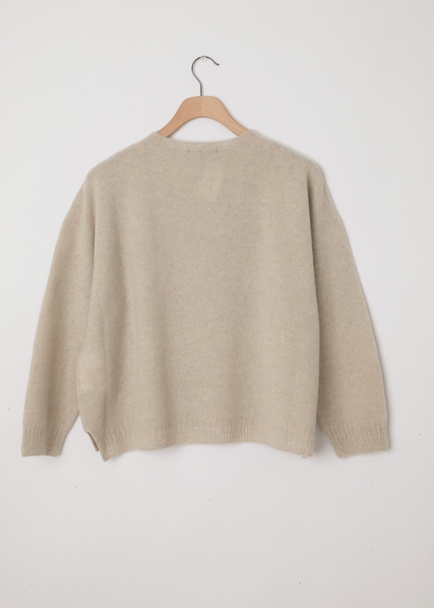 Panel Switch Pullover Greige