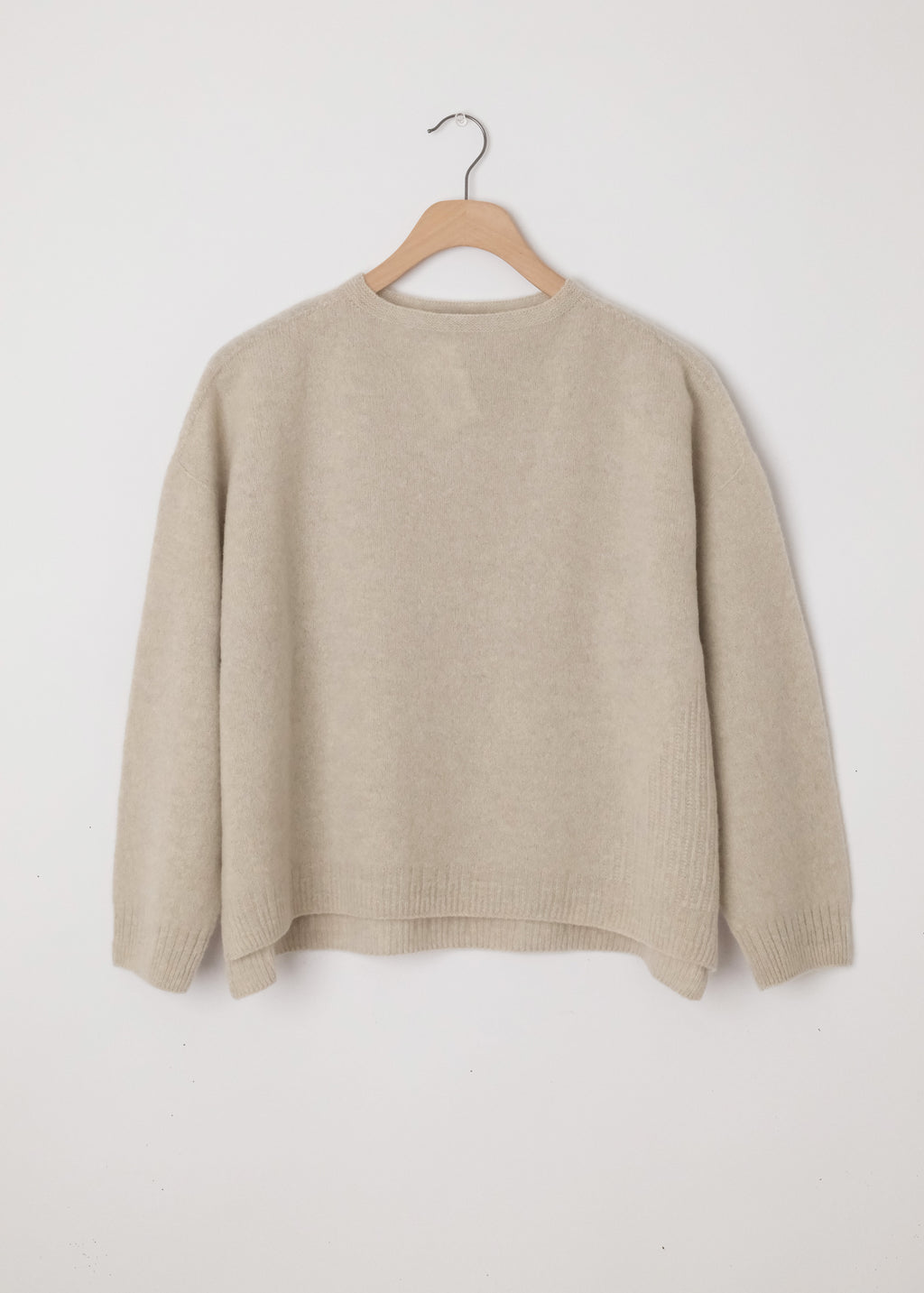 Panel Switch Pullover Greige