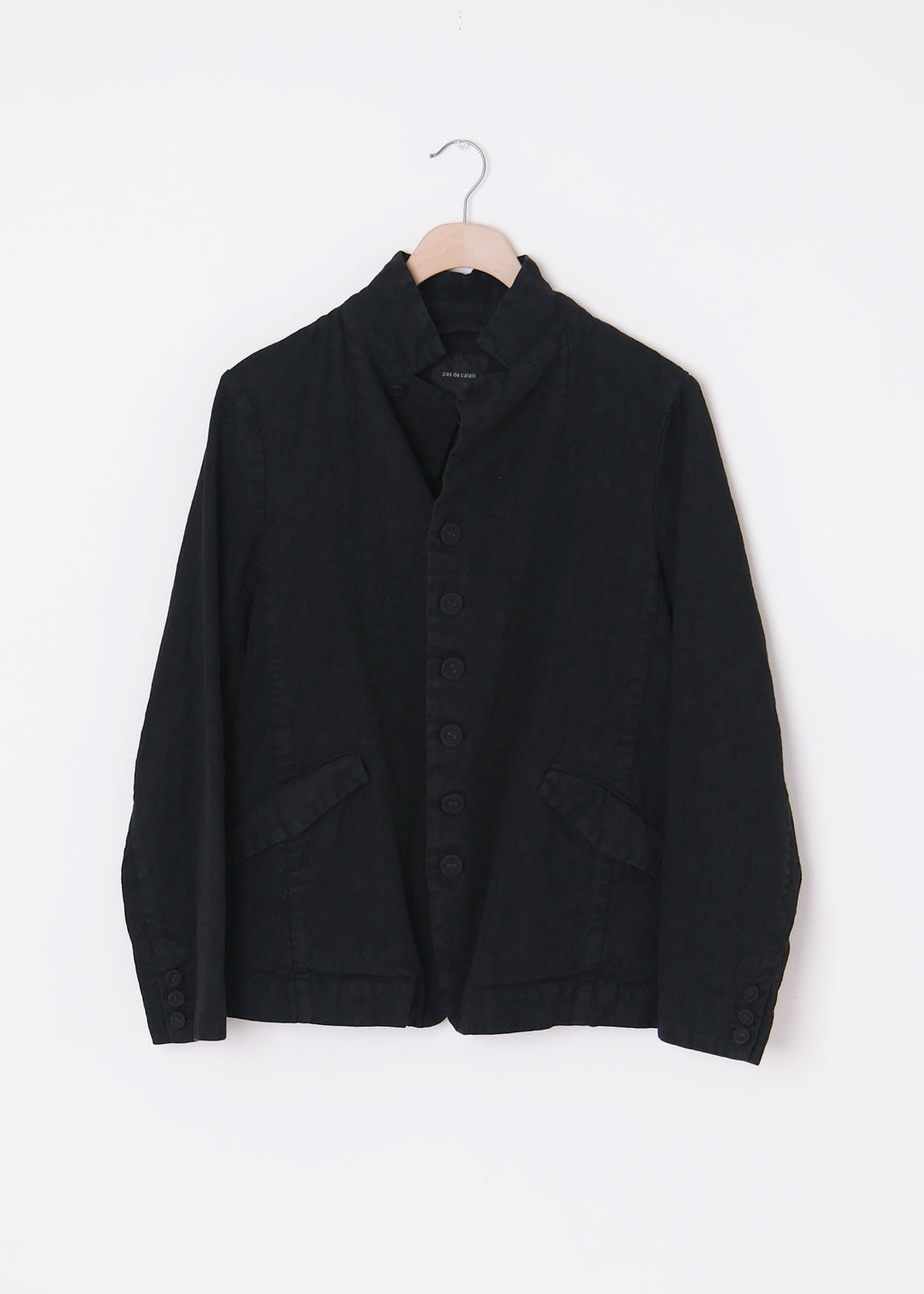 Linen Cotton Soft Twill Tailored Jacket