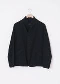 Linen Cotton Soft Twill Tailored Jacket