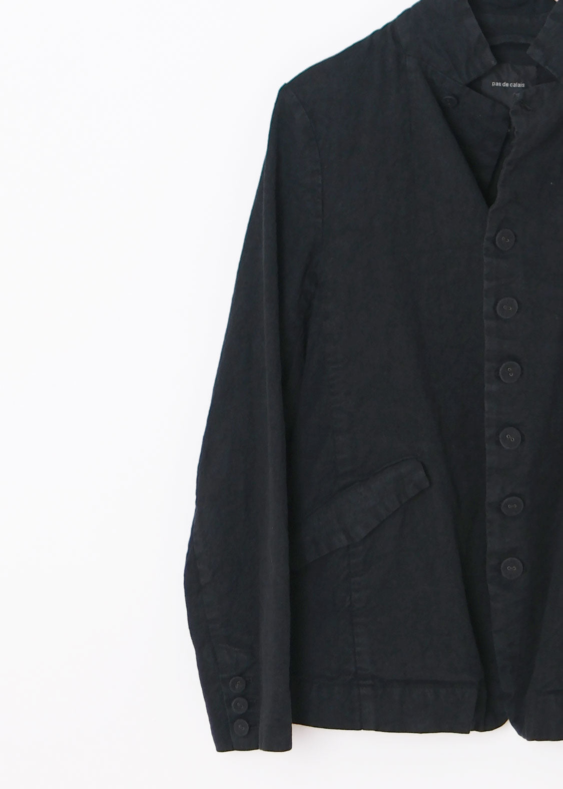Linen Cotton Soft Twill Tailored Jacket