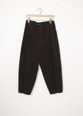 Corduroy Shaped Pants Brown