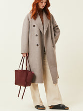 Load image into Gallery viewer, Pippin Tote - Merlot Grainy
