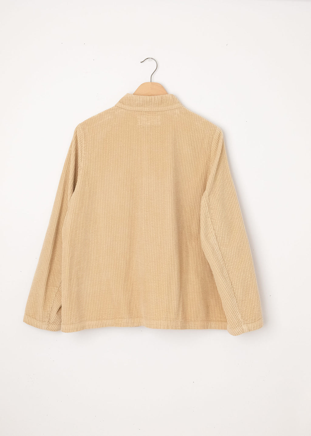 Pireo Jacket in Velluto Tapioca