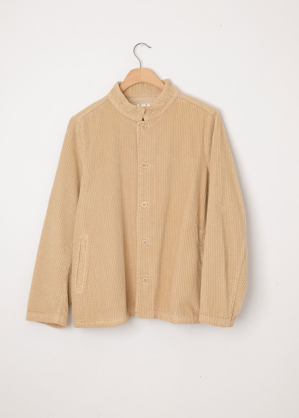 Pireo Jacket in Velluto Tapioca