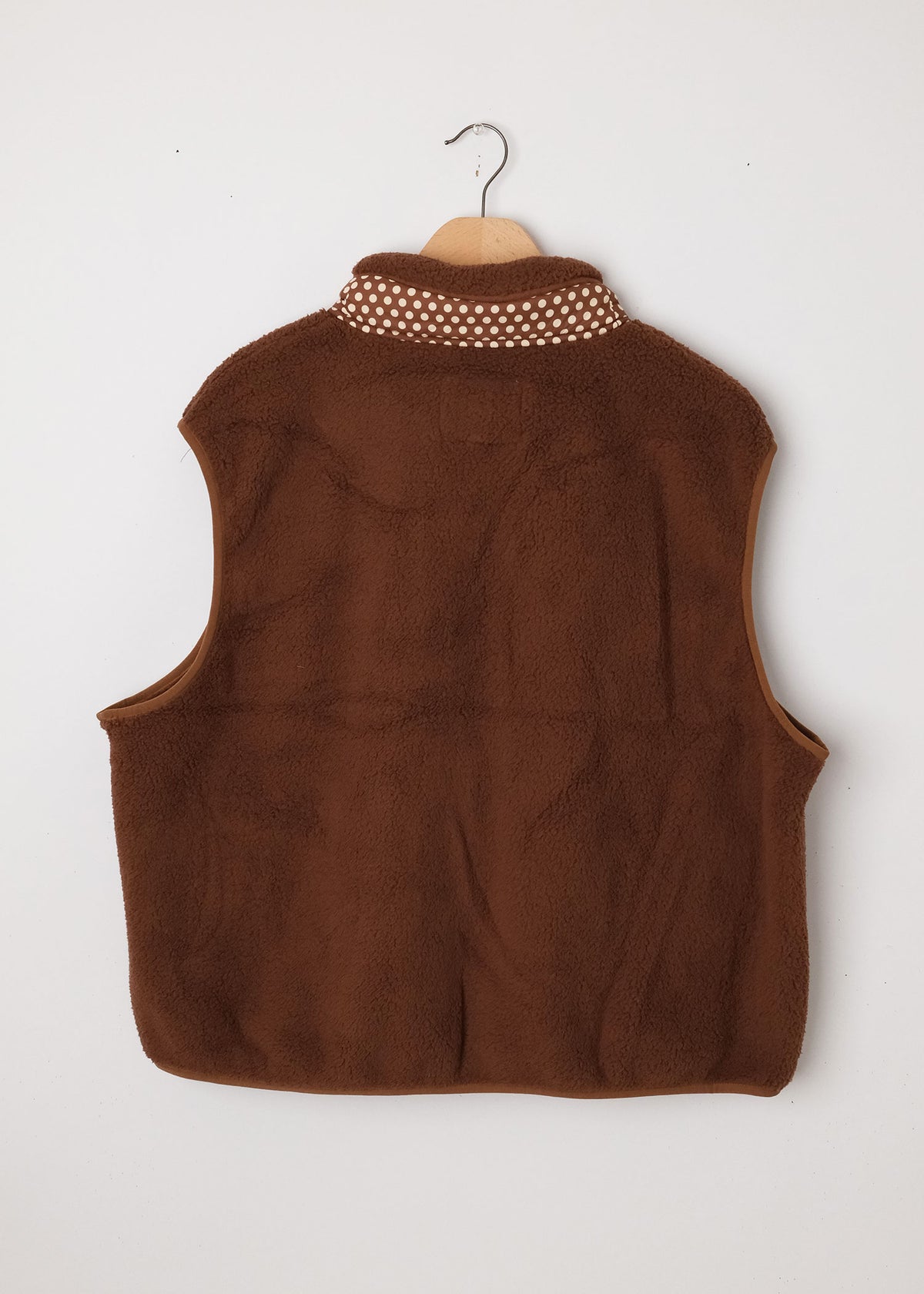 Fleece Vest Hickory Chocolate