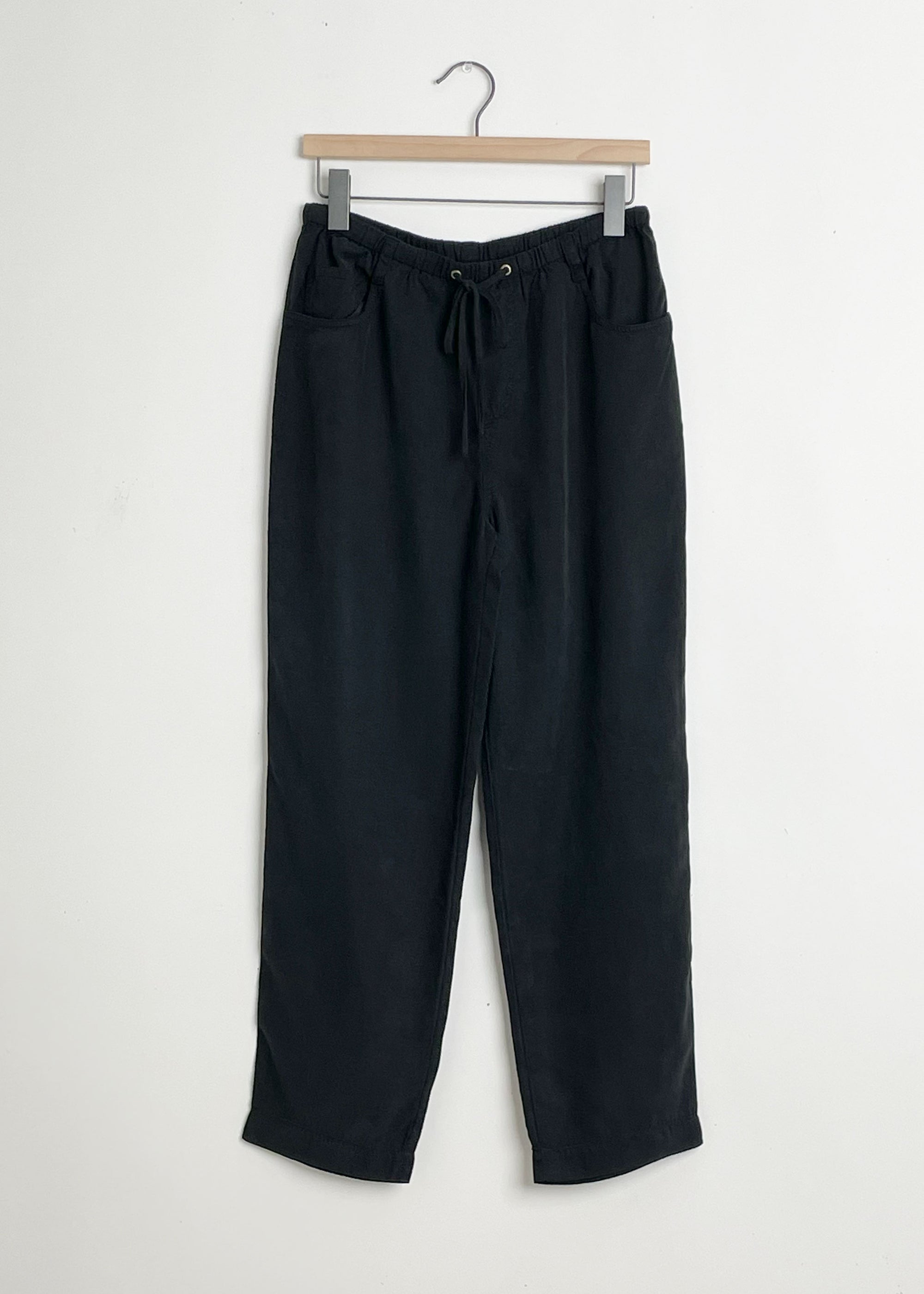 Pull On Trouser Leg - Black
