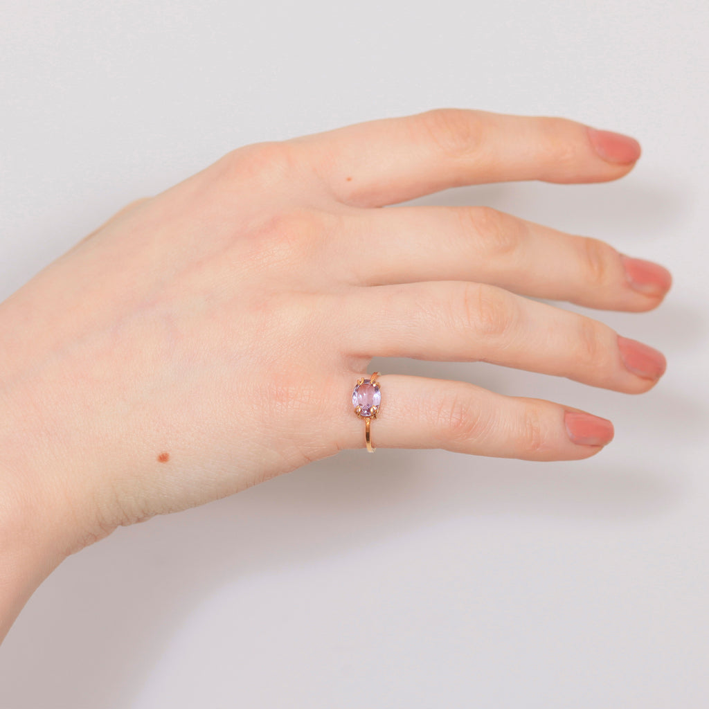 Purple Ring Gold/Amethyst