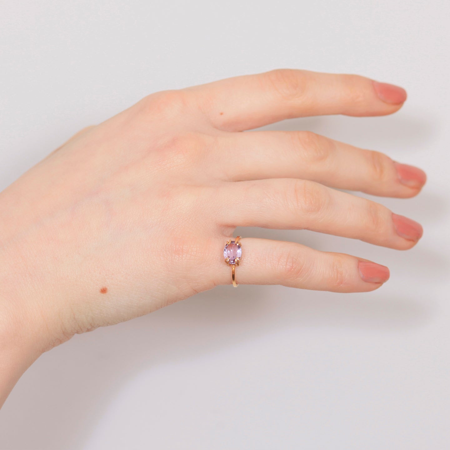 Purple Ring Gold/Amethyst