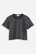 Short Sleeve Tee Black/Ivory