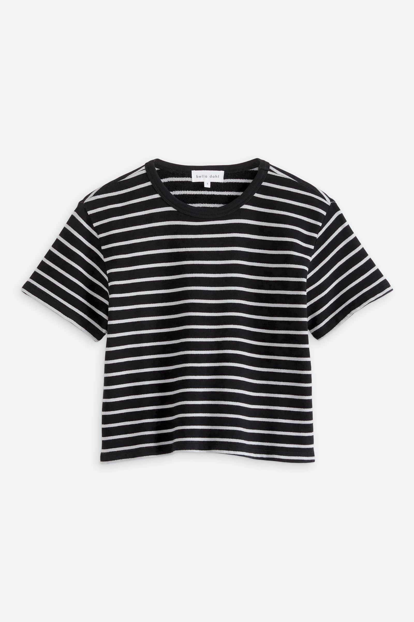Short Sleeve Tee Black/Ivory