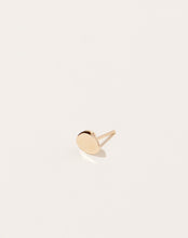Load image into Gallery viewer, Pebble  Earring 14KT Gold Single
