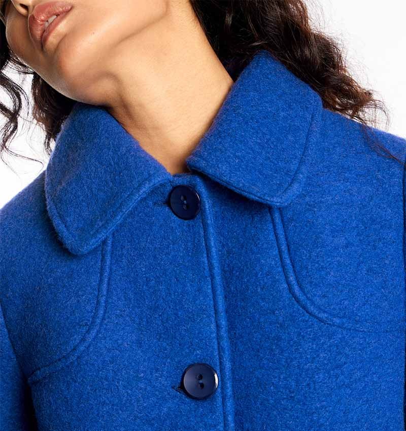 Cucada Short Coat Azul