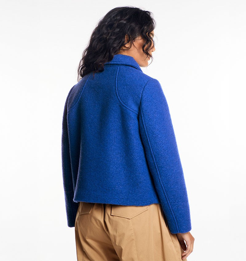 Cucada Short Coat Azul