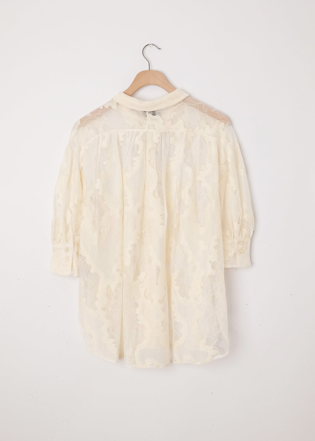 Rayman Shirt Ivory Lace