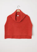 Wool Turtleneck Capelet