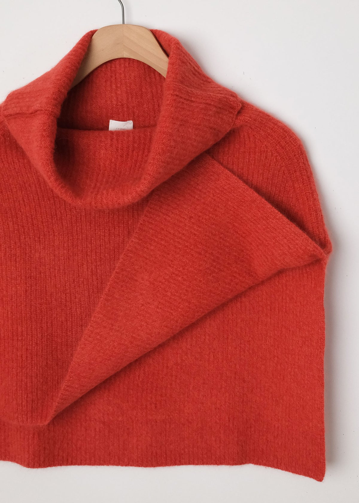 Wool Turtleneck Capelet