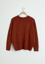 Load image into Gallery viewer, Romelie Crewneck sweater - Sienne
