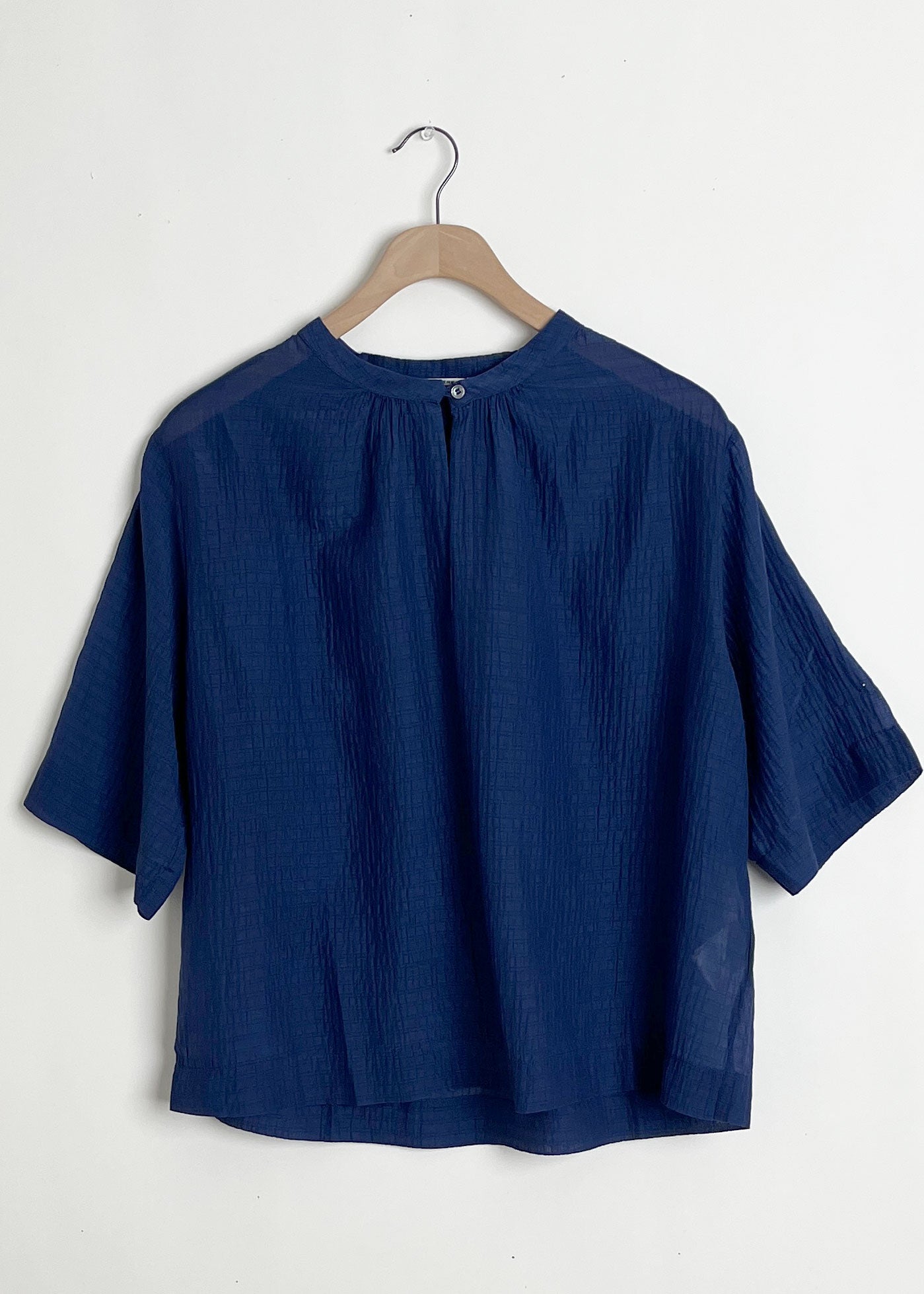 Royal Blue Blouse