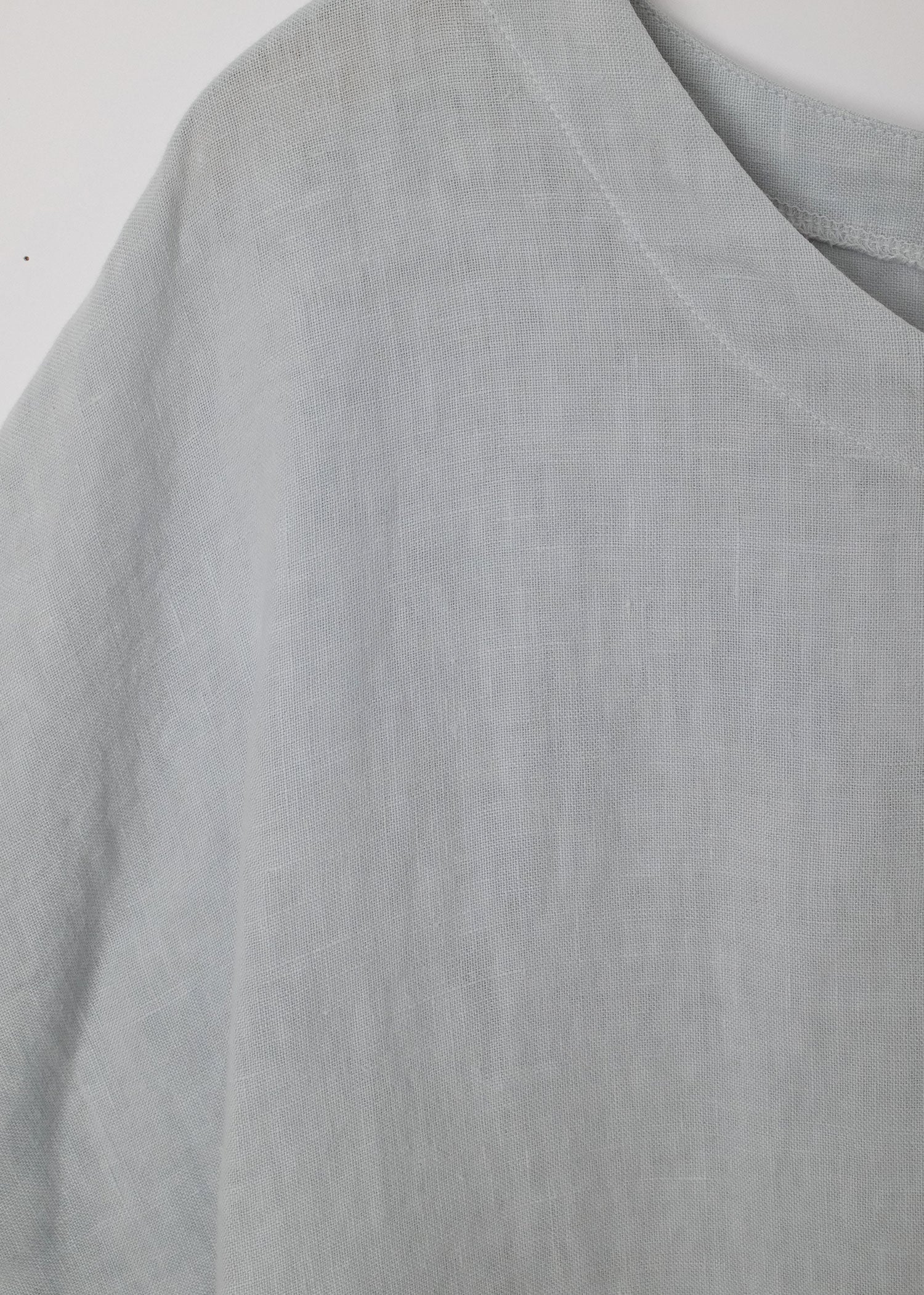 S/S Linen Top Light Blue