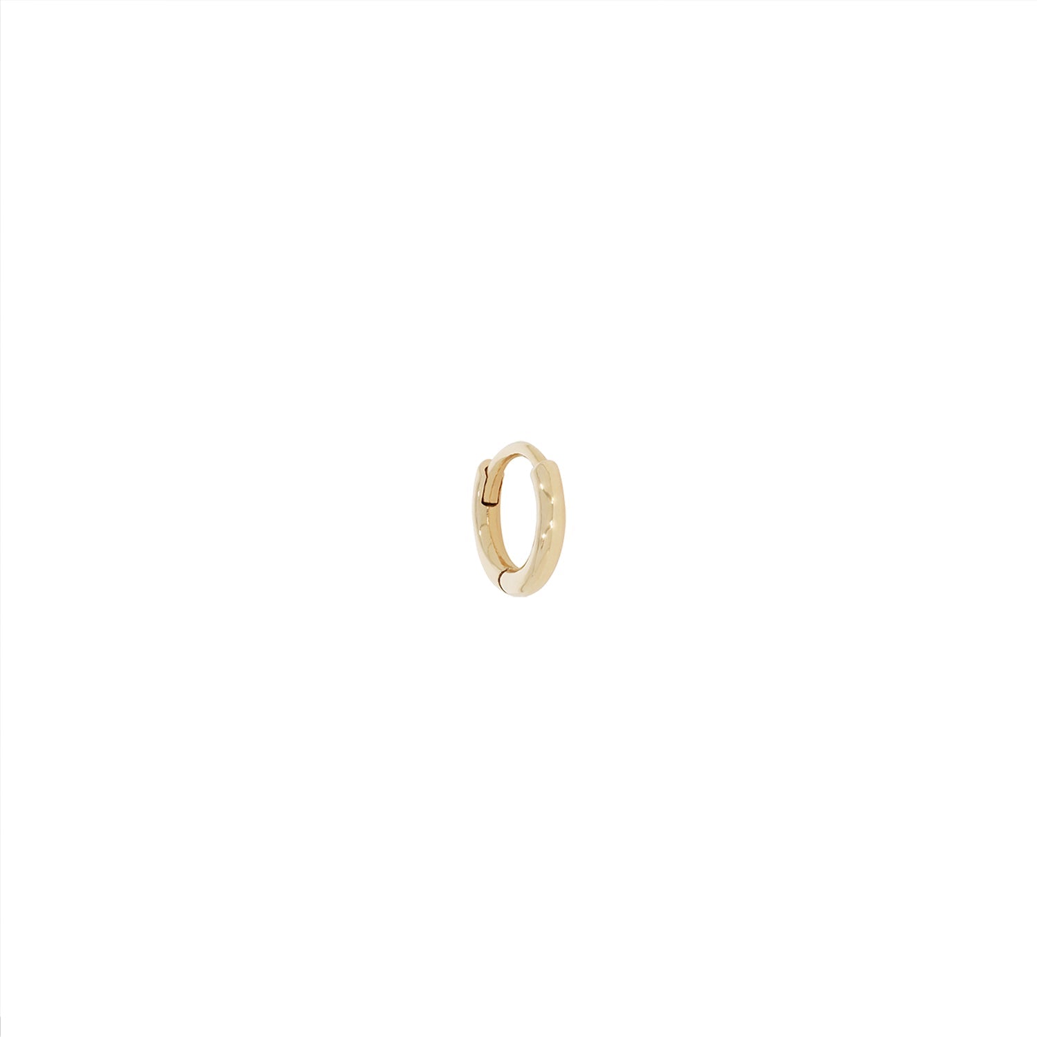 9KT Round Clicker Hoop Mini