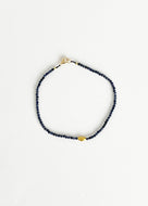 Sapphire & 18k Bead Bracelet