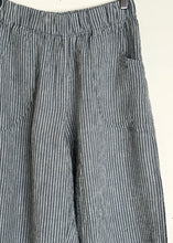 Load image into Gallery viewer, Seamly Linen Pants Steel Blue
