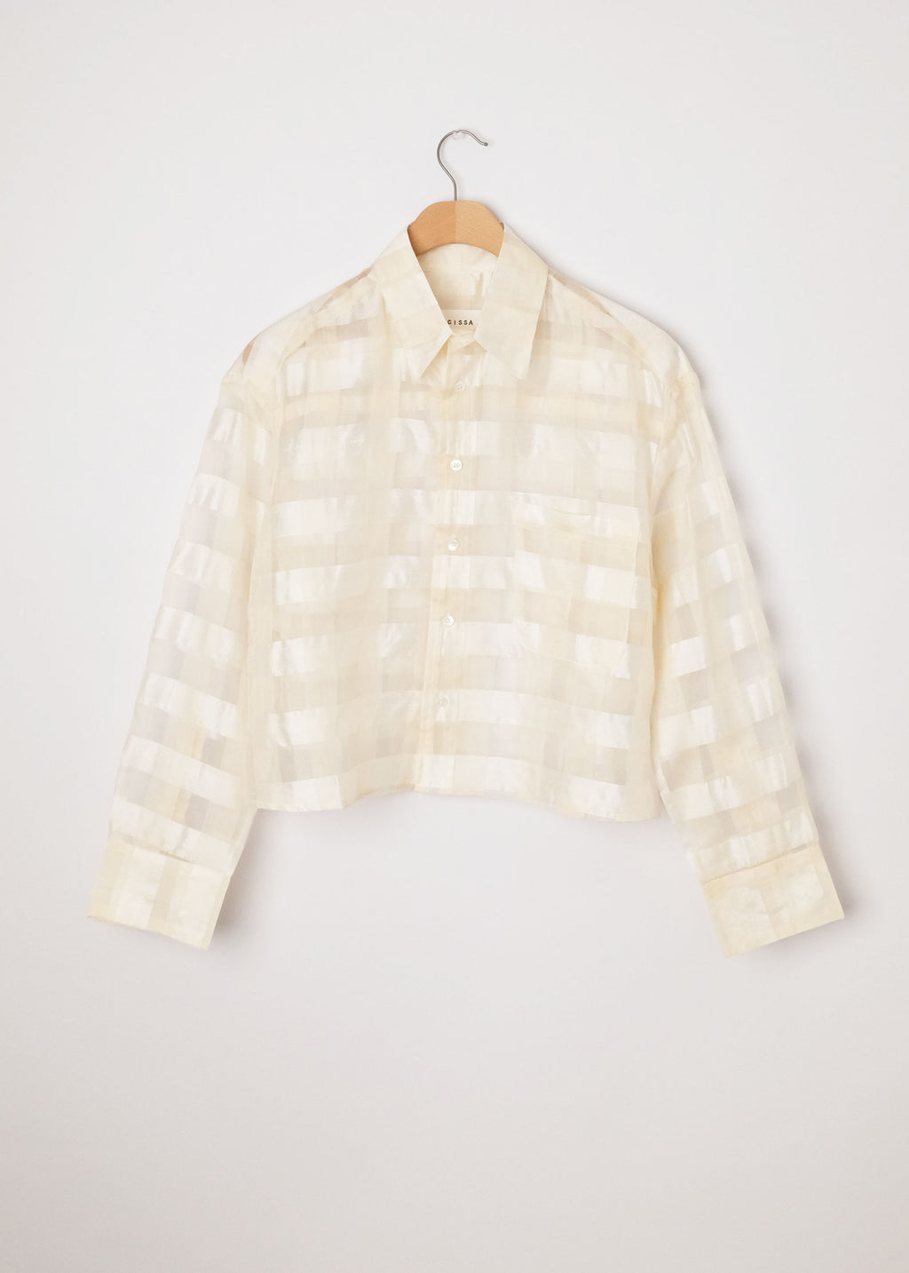 Shorty Shirt Champagne Grid