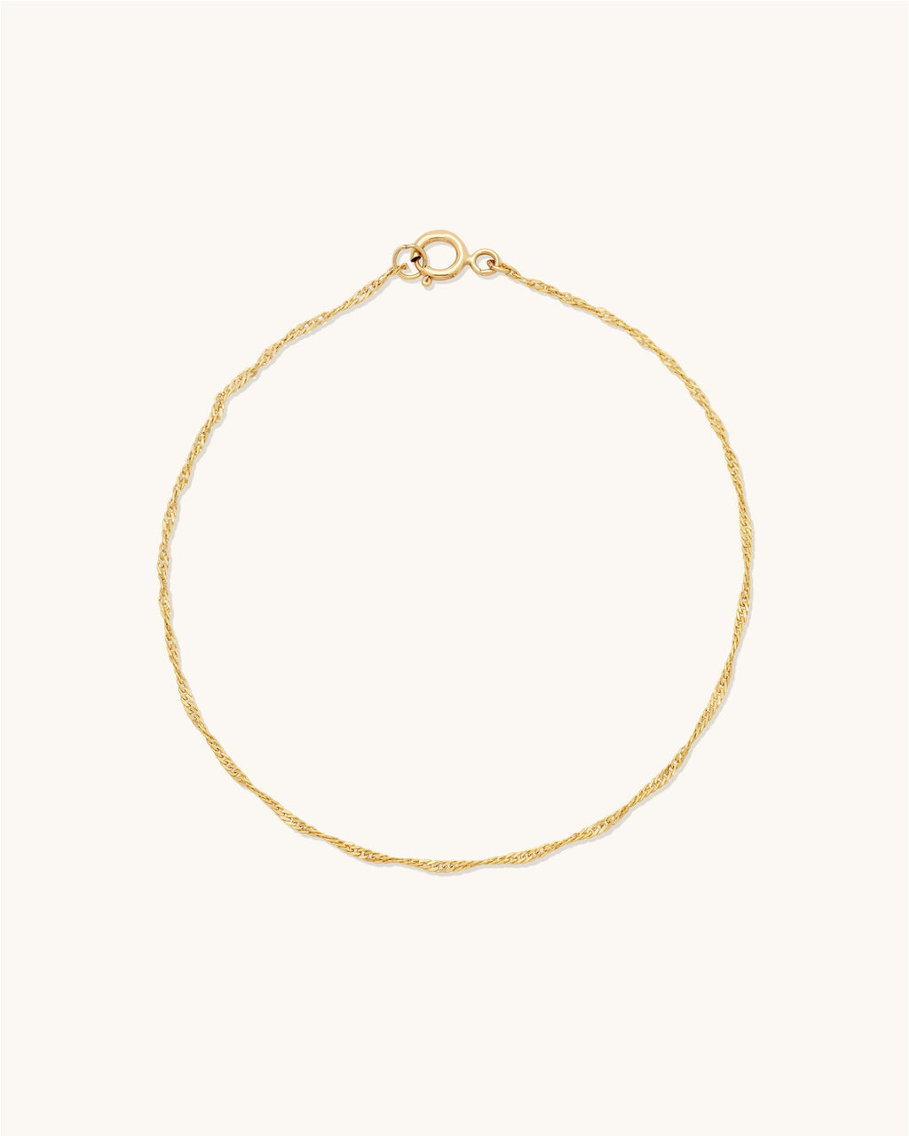 Singapore Chain Bracelet - 6.5"