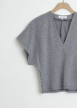 Load image into Gallery viewer, Striped V-Neck Top
