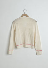 Load image into Gallery viewer, Cotton-linen knitted cardigan
