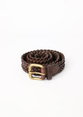 Square Buckle Belt Brown