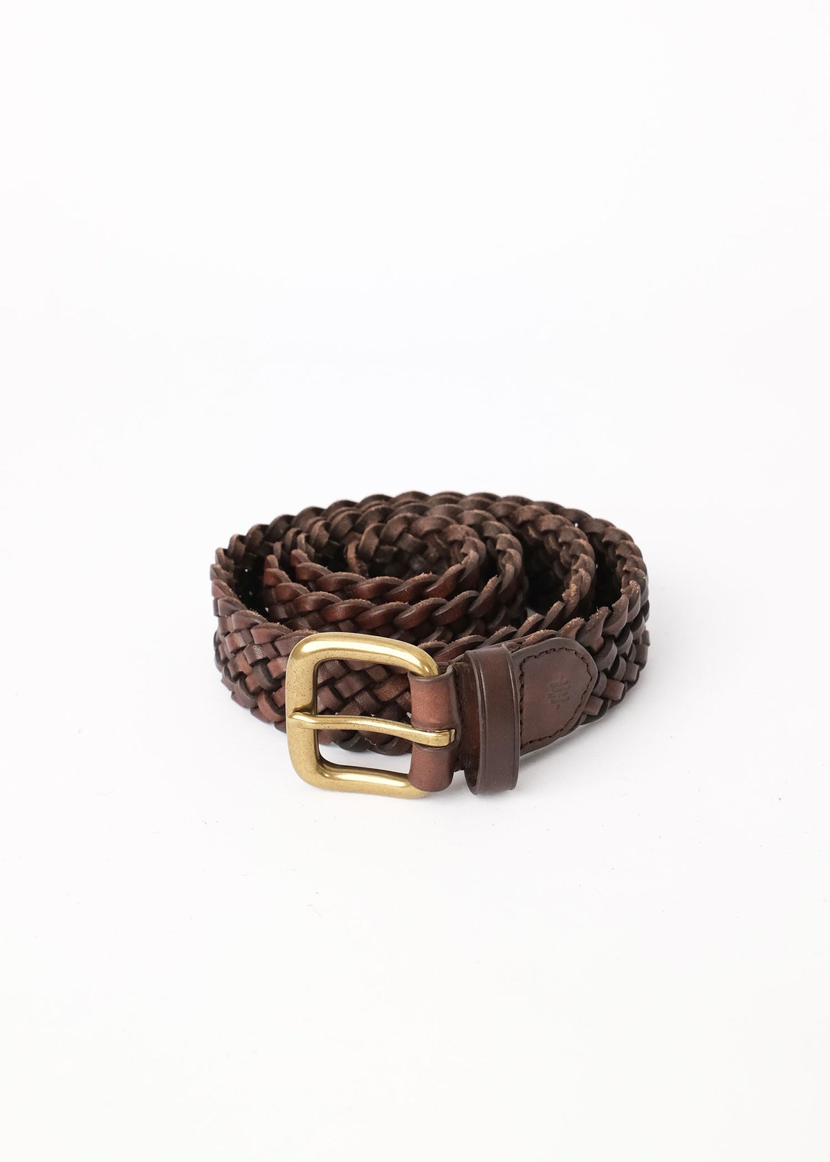 Square Buckle Belt Brown