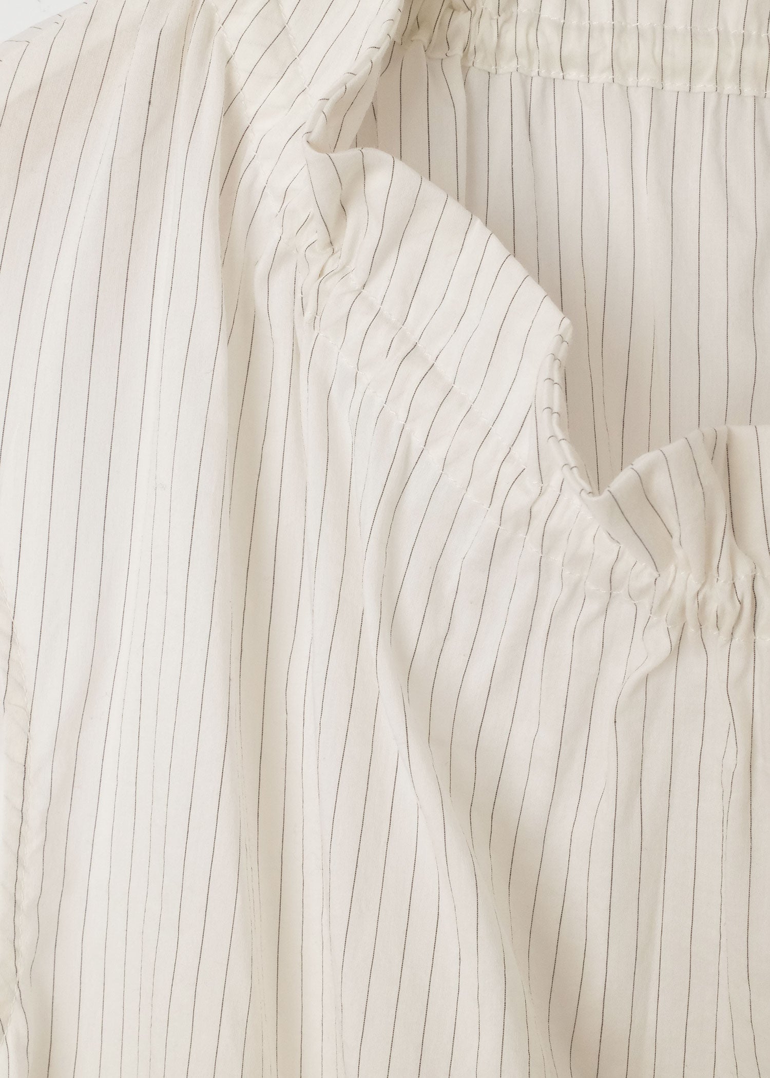Striped Gather Top