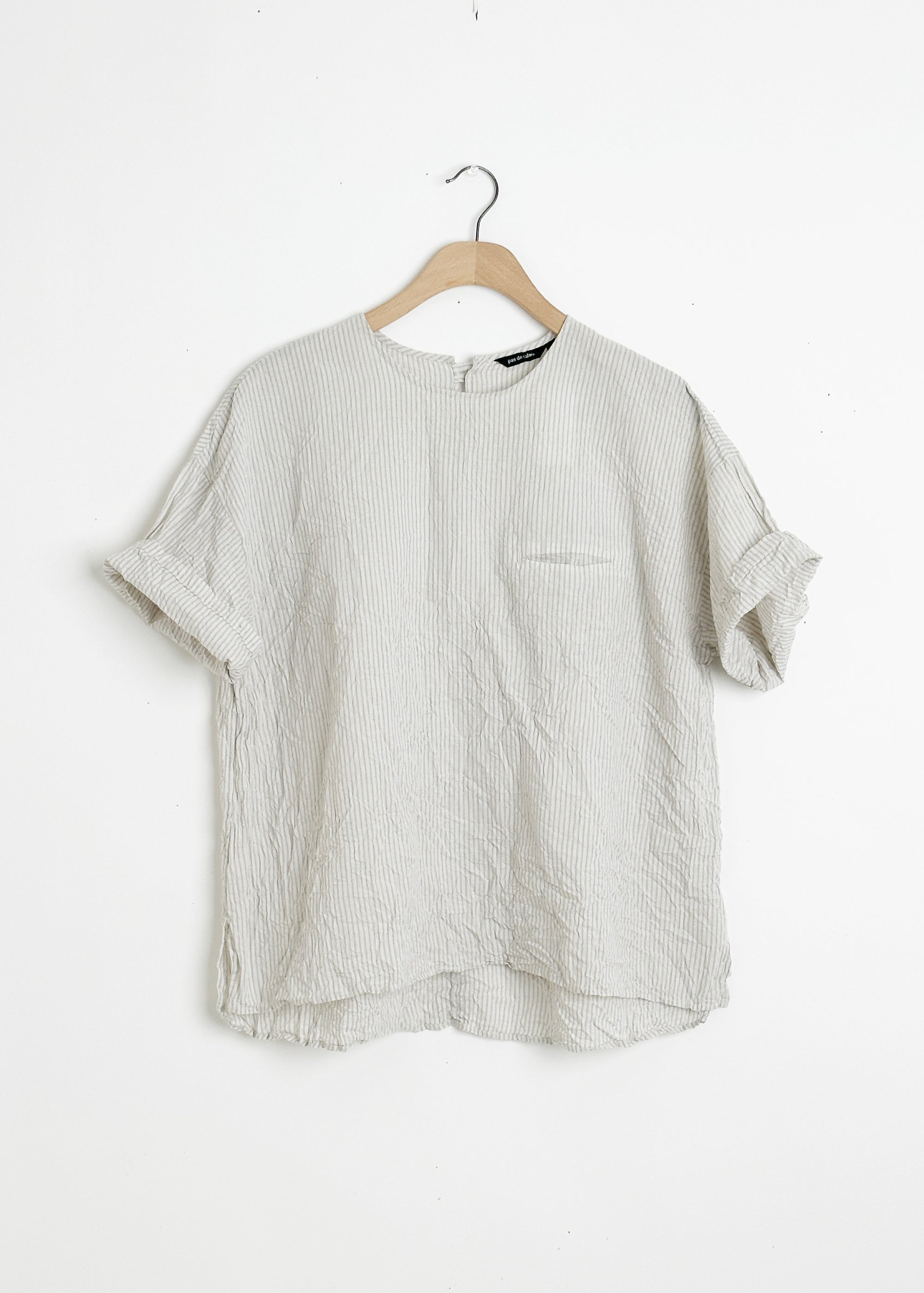 Stripe Pullover Shirt