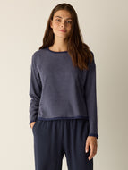 Round Neck Cropped Box Top