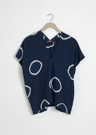 Studio Box Top - Midnight Navy