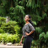 Lightweight Crop Top - Black Lux