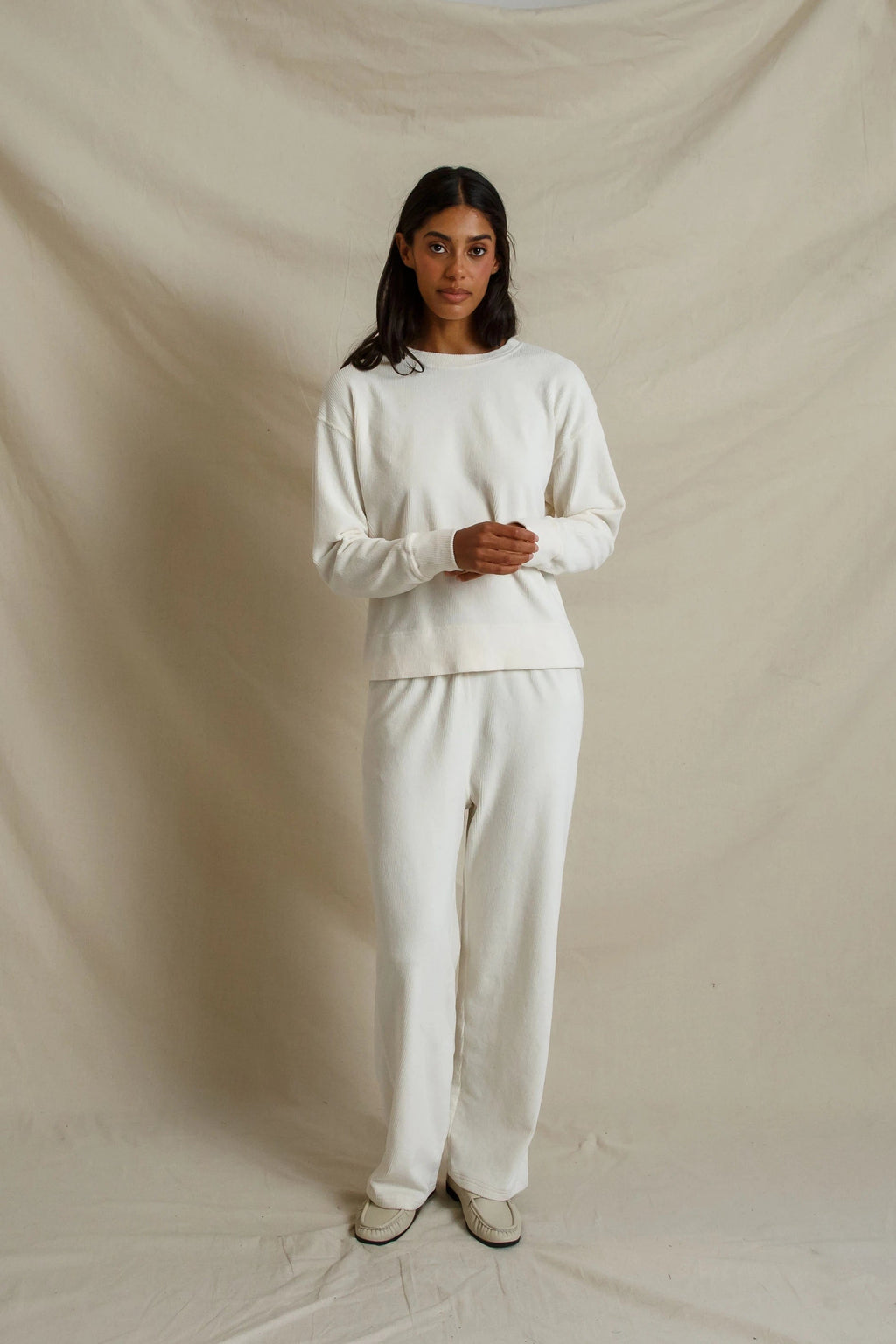 Suzana Corduroy Pullover Sugar