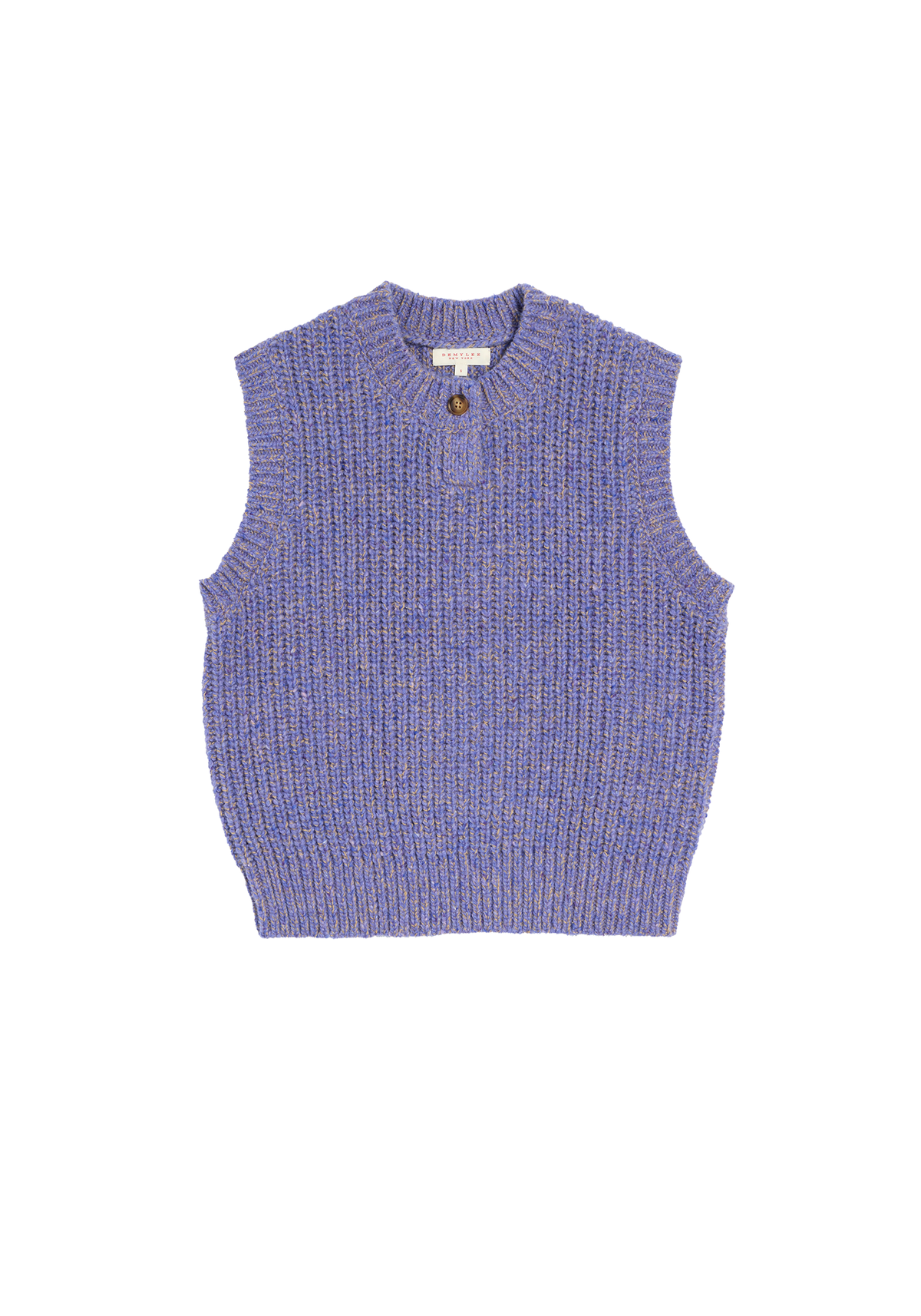 Sybil Lavender Wool Alpaca Vest