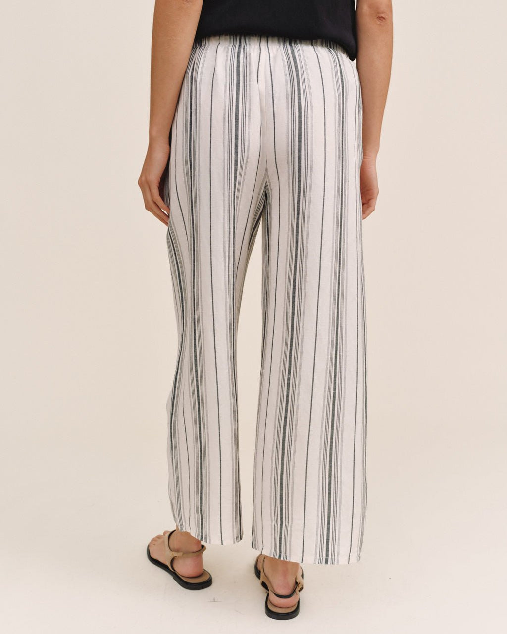 Tassel Cord Drawstring Crop