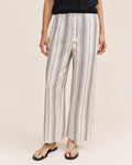Tassel Cord Drawstring Crop