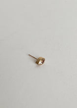 Load image into Gallery viewer, White Topaz Pear Stud (14k Single)
