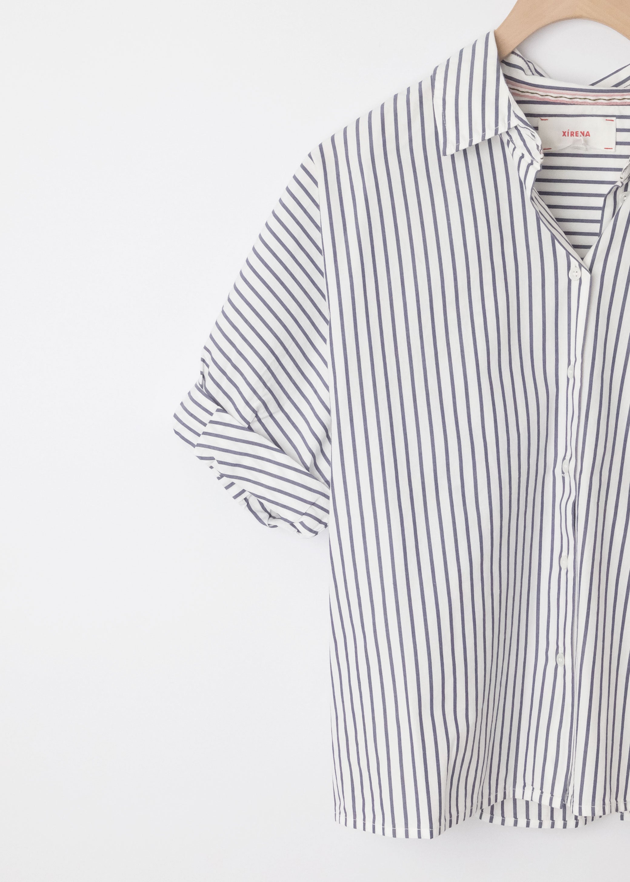 Teddy Shirt Blue Stripe
