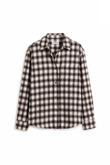 Teresa Flannel Tobacco Plaid