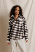 Teresa Flannel Tobacco Plaid