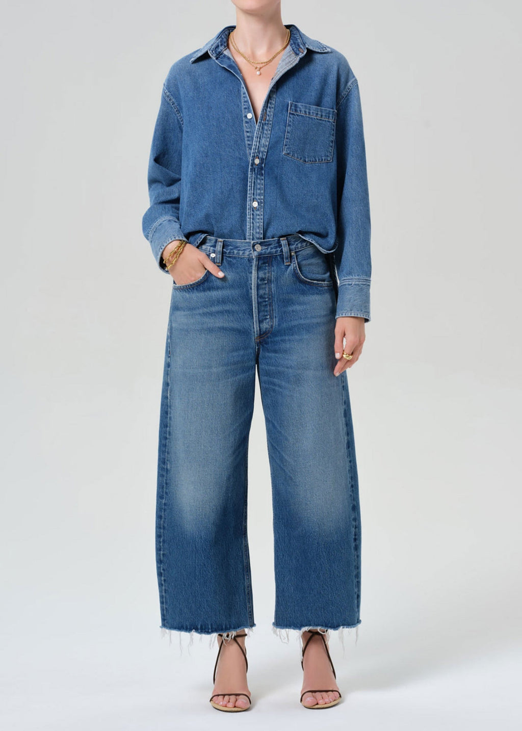 Ayla Crop Jean Chaya
