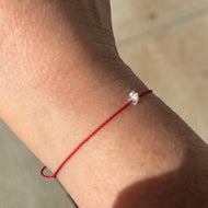 Herkimer Cord Bracelet