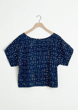 Load image into Gallery viewer, Twiggy Indigo Box Top
